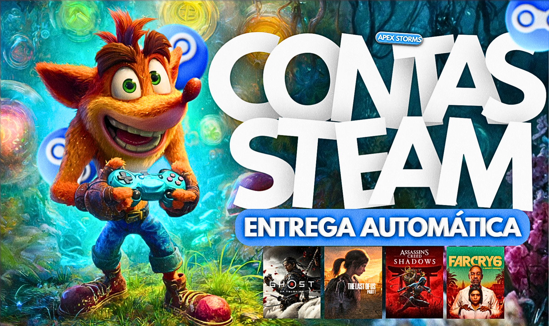 Contas Steam